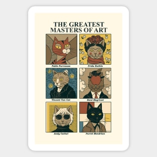 Masters of Art Sticker